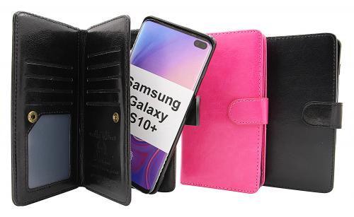 billigamobilskydd.se Crazy Horse XL Magnet Wallet Samsung Galaxy S10 Plus (G975F)