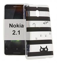 billigamobilskydd.se TPU-Designkotelo Nokia 2.1