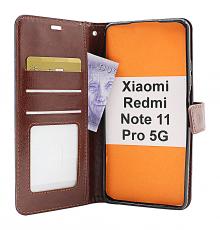 billigamobilskydd.se Crazy Horse Lompakko Xiaomi Redmi Note 11 Pro 5G