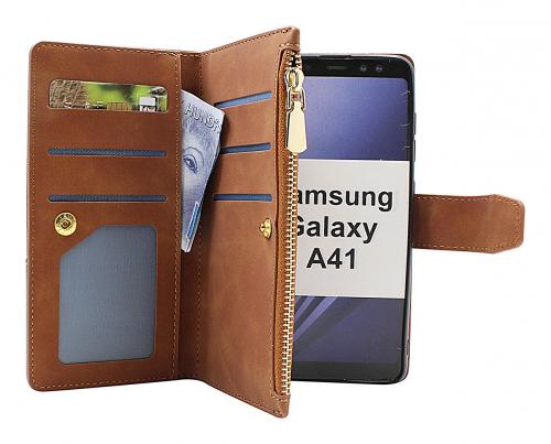 billigamobilskydd.se XL Standcase Luksuskotelo puhelimeen Samsung Galaxy A41 (SM-A415F/DSN)