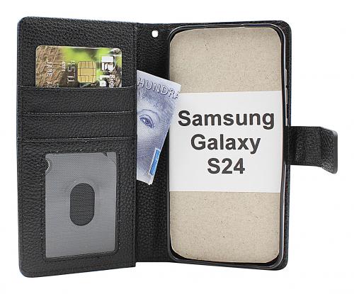 billigamobilskydd.se New Jalusta Lompakkokotelo Samsung Galaxy S24 5G (SM-S921B/DS)