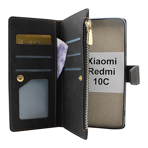 billigamobilskydd.se XL Standcase Luksuskotelo puhelimeen Xiaomi Redmi 10C