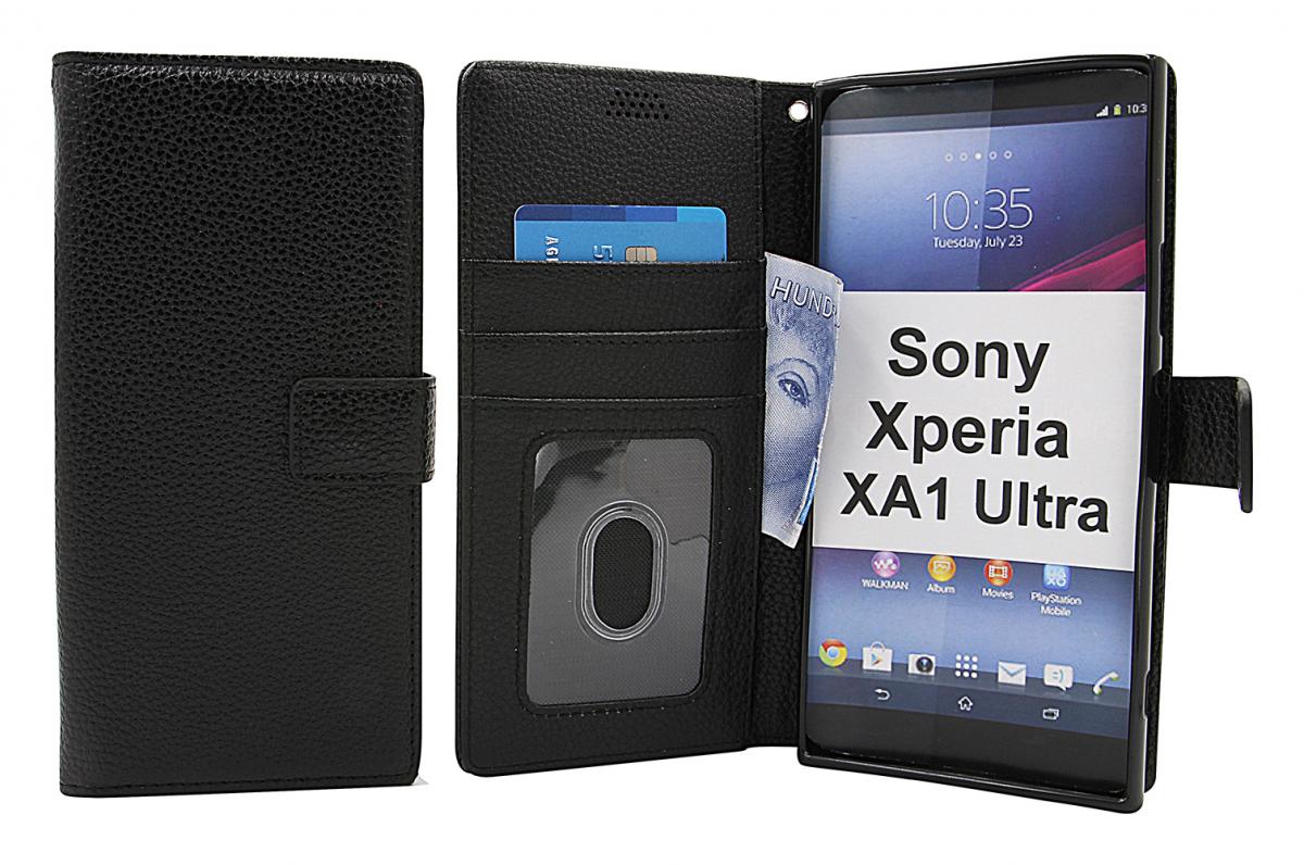 billigamobilskydd.se New Jalusta Lompakkokotelo Sony Xperia XA1 Ultra (G3221)
