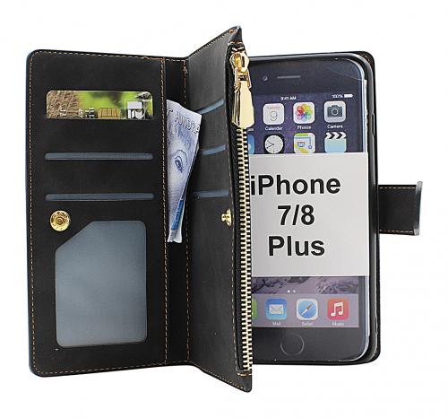 billigamobilskydd.se XL Standcase Luksuskotelo puhelimeen iPhone 6 Plus / 7 Plus / 8 Plus