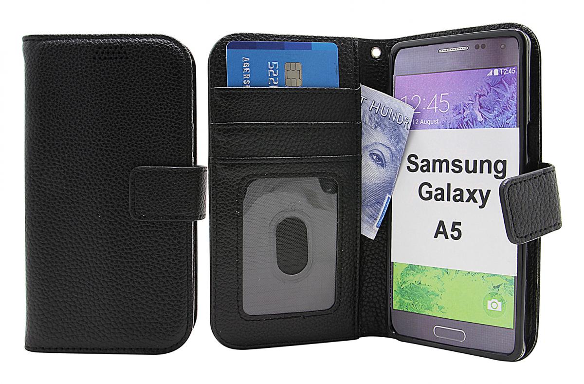 billigamobilskydd.se New Jalusta Lompakkokotelo Samsung Galaxy A5 (SM-A500F)
