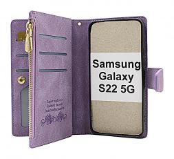 billigamobilskydd.se XL Standcase Luksuskotelo puhelimeen Samsung Galaxy S22 5G
