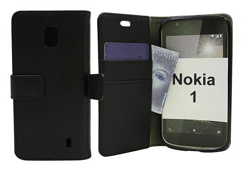 billigamobilskydd.se Jalusta Lompakkokotelo Nokia 1
