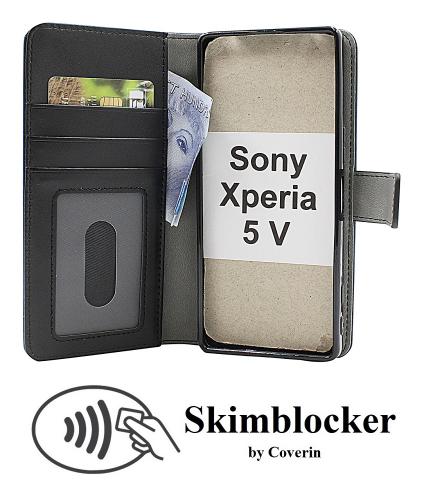 CoverIn Skimblocker Magneettikotelo Sony Xperia 5 V