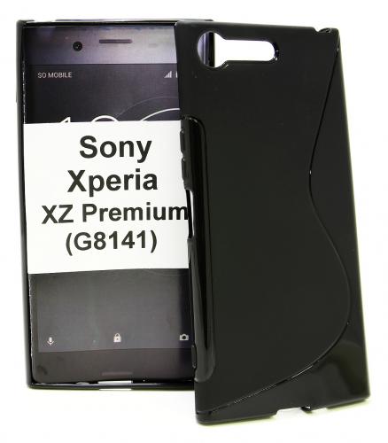 billigamobilskydd.se S-Line TPU-muovikotelo Sony Xperia XZ Premium (G8141)