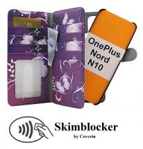 CoverIn Skimblocker XL Magnet Designwallet OnePlus Nord N10