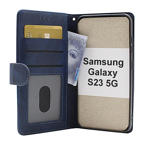 billigamobilskydd.se Zipper Standcase Wallet Samsung Galaxy S23 5G