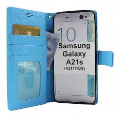 billigamobilskydd.se New Jalusta Lompakkokotelo Samsung Galaxy A21s (A217F/DS)