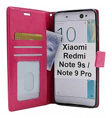 billigamobilskydd.se Crazy Horse Lompakko Xiaomi Redmi Note 9s / Note 9 Pro