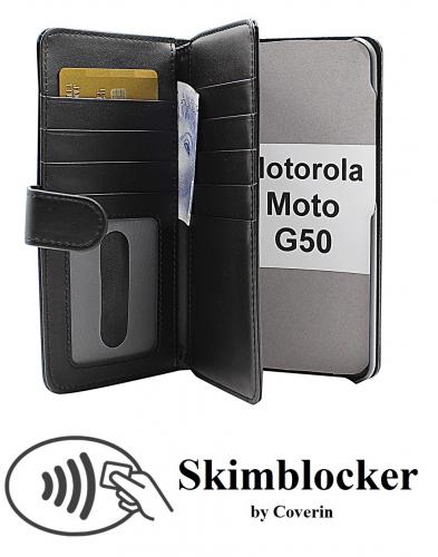 CoverIn Skimblocker XL Wallet Motorola Moto G50