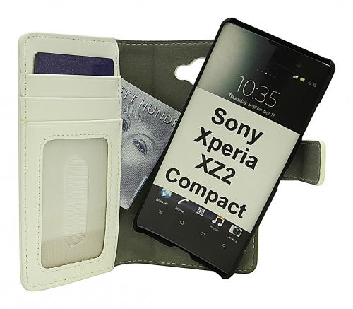 billigamobilskydd.se Design Magneettilompakko Sony Xperia XZ2 Compact (H8324)