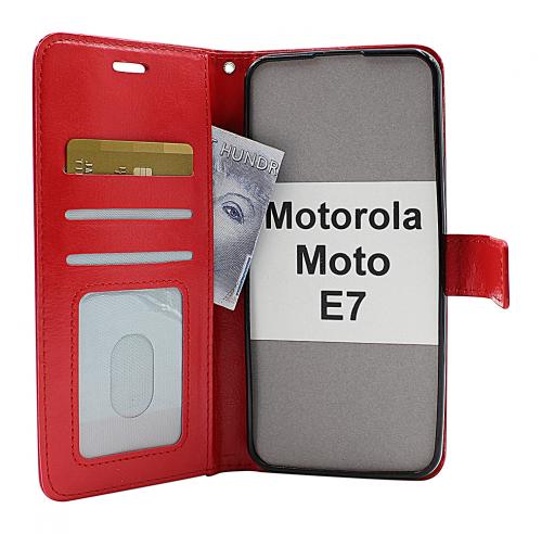 billigamobilskydd.se Crazy Horse Lompakko Motorola Moto E7