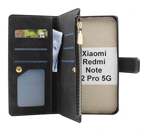 billigamobilskydd.se XL Standcase Luksuskotelo puhelimeen Xiaomi Redmi Note 12 Pro 5G