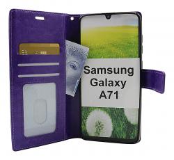 billigamobilskydd.se Crazy Horse Lompakko Samsung Galaxy A71 (A715F/DS)
