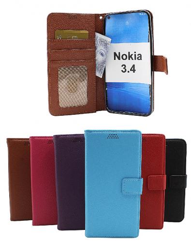 billigamobilskydd.se New Jalusta Lompakkokotelo Nokia 3.4