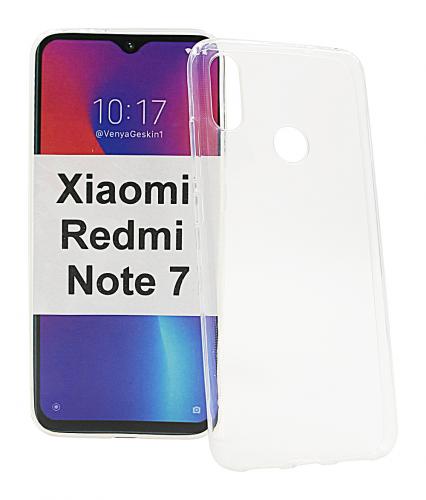billigamobilskydd.se Ultra Thin TPU Kotelo Xiaomi Redmi Note 7