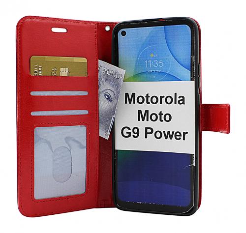 billigamobilskydd.se Crazy Horse Lompakko Motorola Moto G9 Power