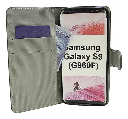 billigamobilskydd.se Kuviolompakko Samsung Galaxy S9 (G960F)