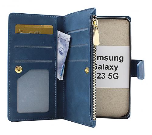 billigamobilskydd.se XL Standcase Luksuskotelo puhelimeen Samsung Galaxy S23 5G