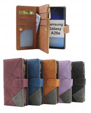 billigamobilskydd.se XL Standcase Luksuskotelo puhelimeen Samsung Galaxy A20e (A202F/DS)