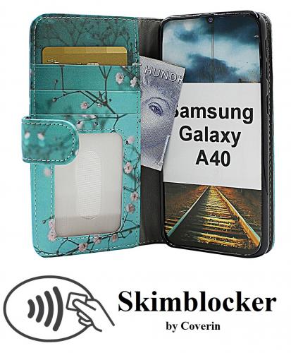 CoverIn Skimblocker Kuviolompakko Samsung Galaxy A40 (A405FN/DS)