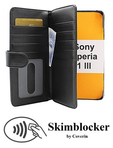 CoverIn Skimblocker XL Wallet Sony Xperia 1 III (XQ-BC52)