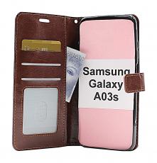 billigamobilskydd.se Crazy Horse Lompakko Samsung Galaxy A03s (SM-A037G)