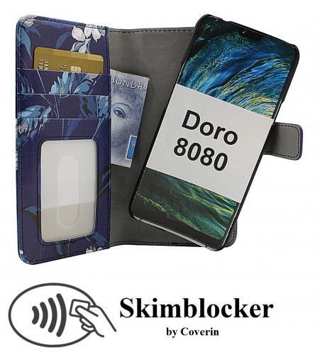 CoverIn Skimblocker Design Magneettilompakko Doro 8080