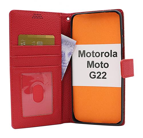New Jalusta Lompakkokotelo Motorola Moto G22