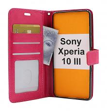 billigamobilskydd.se Crazy Horse Lompakko Sony Xperia 10 III (XQ-BT52)