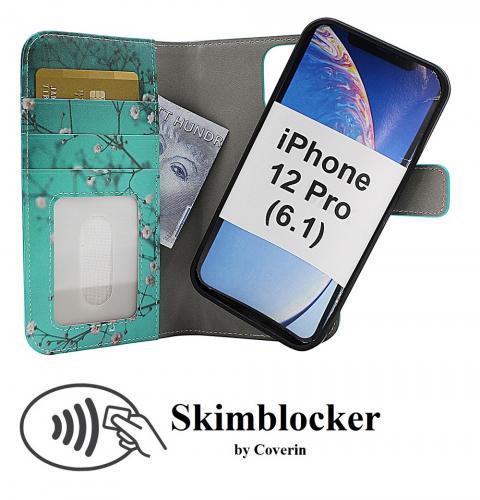 CoverIn Skimblocker Design Magneettilompakko iPhone 12 Pro (6.1)
