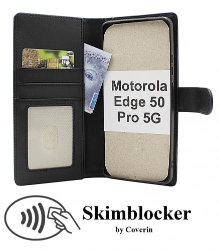 Coverin Skimblocker Motorola Edge 50 Pro 5G Magneetti Puhelimen Kuoret