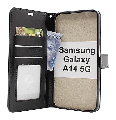 billigamobilskydd.se Crazy Horse Lompakko Samsung Galaxy A14 4G / 5G