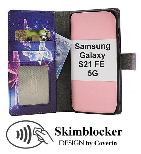 Coverin Skimblocker Samsung Galaxy S21 FE 5G Magneetti Puhelimen Kuoret Design