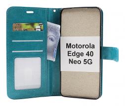 billigamobilskydd.se Crazy Horse Lompakko Motorola Edge 40 Neo 5G