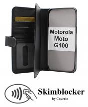 CoverIn Skimblocker XL Wallet Motorola Moto G100