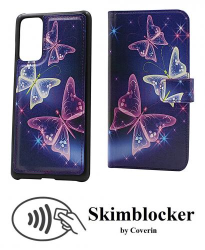 CoverIn Skimblocker Design Magneettilompakko Samsung Galaxy S20 FE / S20 FE 5G