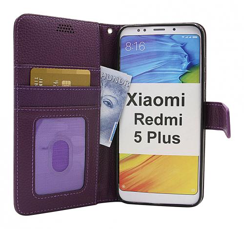 billigamobilskydd.se New Jalusta Lompakkokotelo Xiaomi Redmi 5 Plus