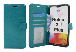billigamobilskydd.se Crazy Horse Lompakko Nokia 3.1 Plus
