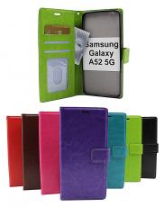 billigamobilskydd.se Crazy Horse Lompakko Samsung Galaxy A52 / A52 5G / A52s 5G