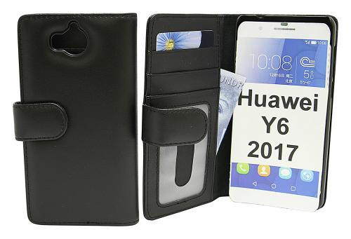billigamobilskydd.se Lompakkokotelot Huawei Y6 2017 (MYA-L41)