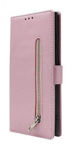 billigamobilskydd.se Zipper Standcase Wallet Samsung Galaxy S22 Ultra 5G