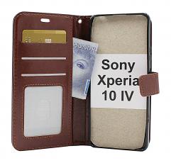 billigamobilskydd.se Crazy Horse Lompakko Sony Xperia 10 IV 5G (XQ-CC54)