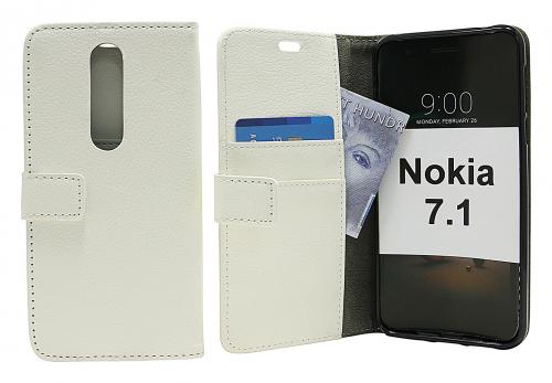 billigamobilskydd.se Jalusta Lompakkokotelo Nokia 7.1