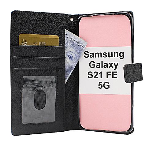 billigamobilskydd.se New Jalusta Lompakkokotelo Samsung Galaxy S21 FE 5G (SM-G990B)