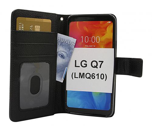 billigamobilskydd.se New Jalusta Lompakkokotelo LG Q7 / LG Q7 Plus (LMQ610)